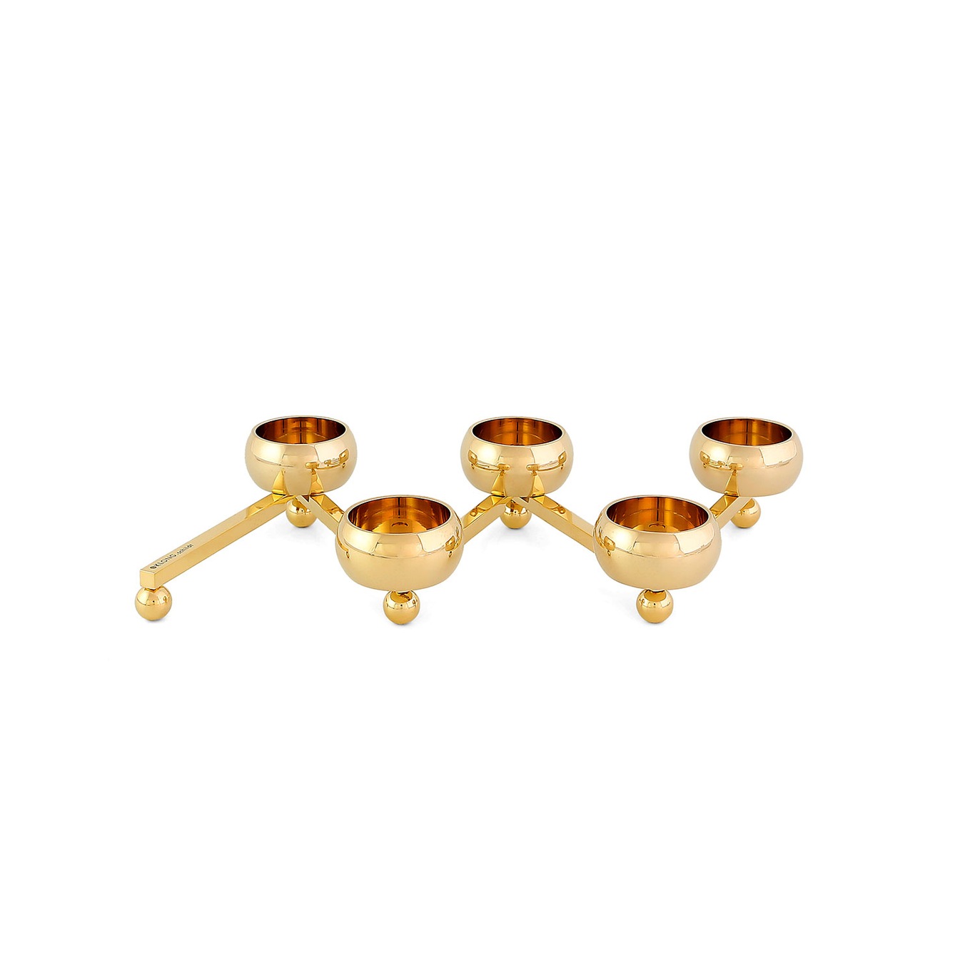Constella Candle Holder Small, Brass