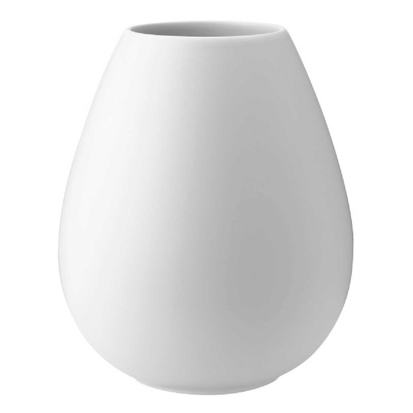 Earth Vase 24 cm, White