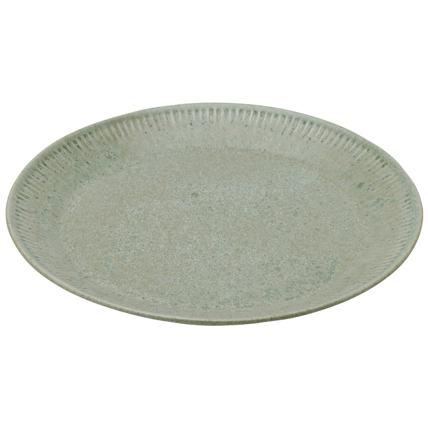 Knabstrup Side Plate 22 cm, Olive