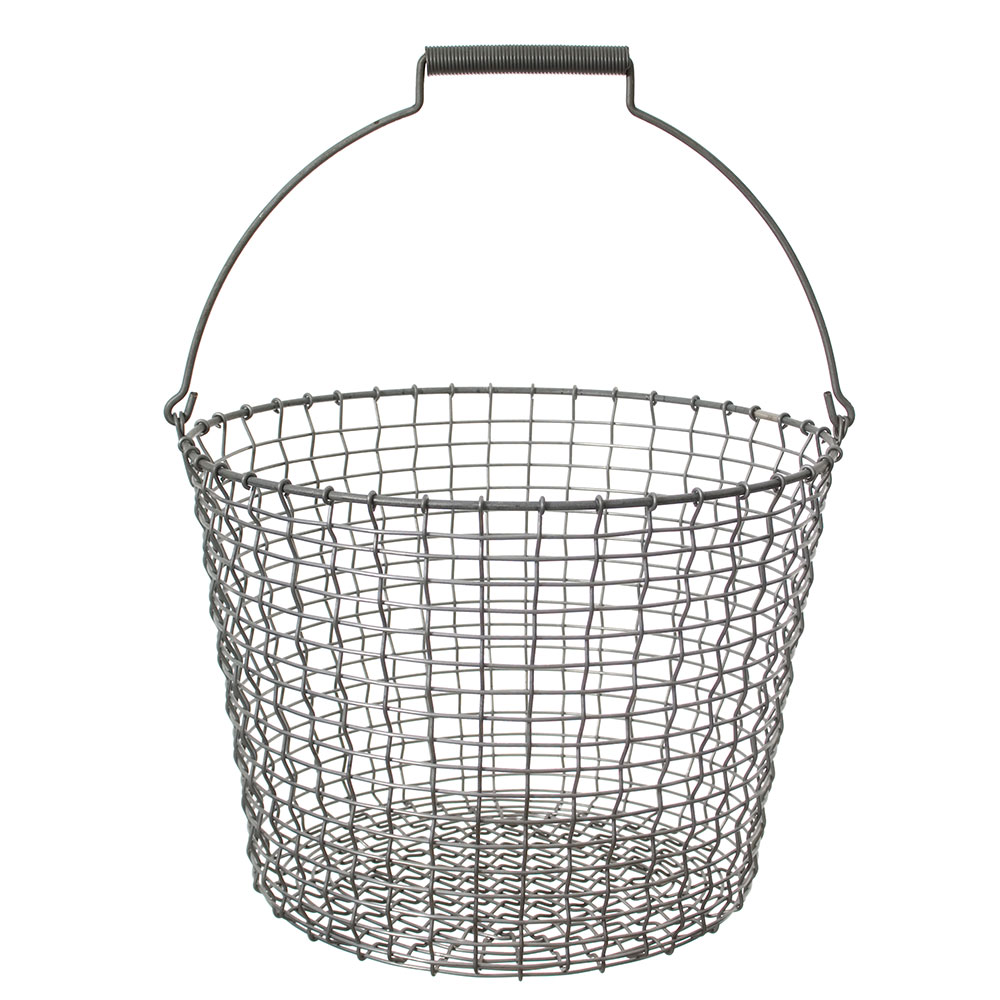 Bucket 24 Basket, Galvanized