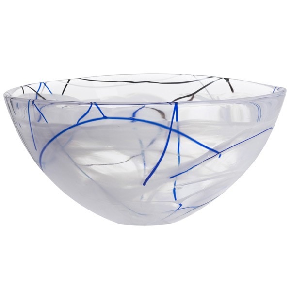 Contrast Bowl 350 mm,  White