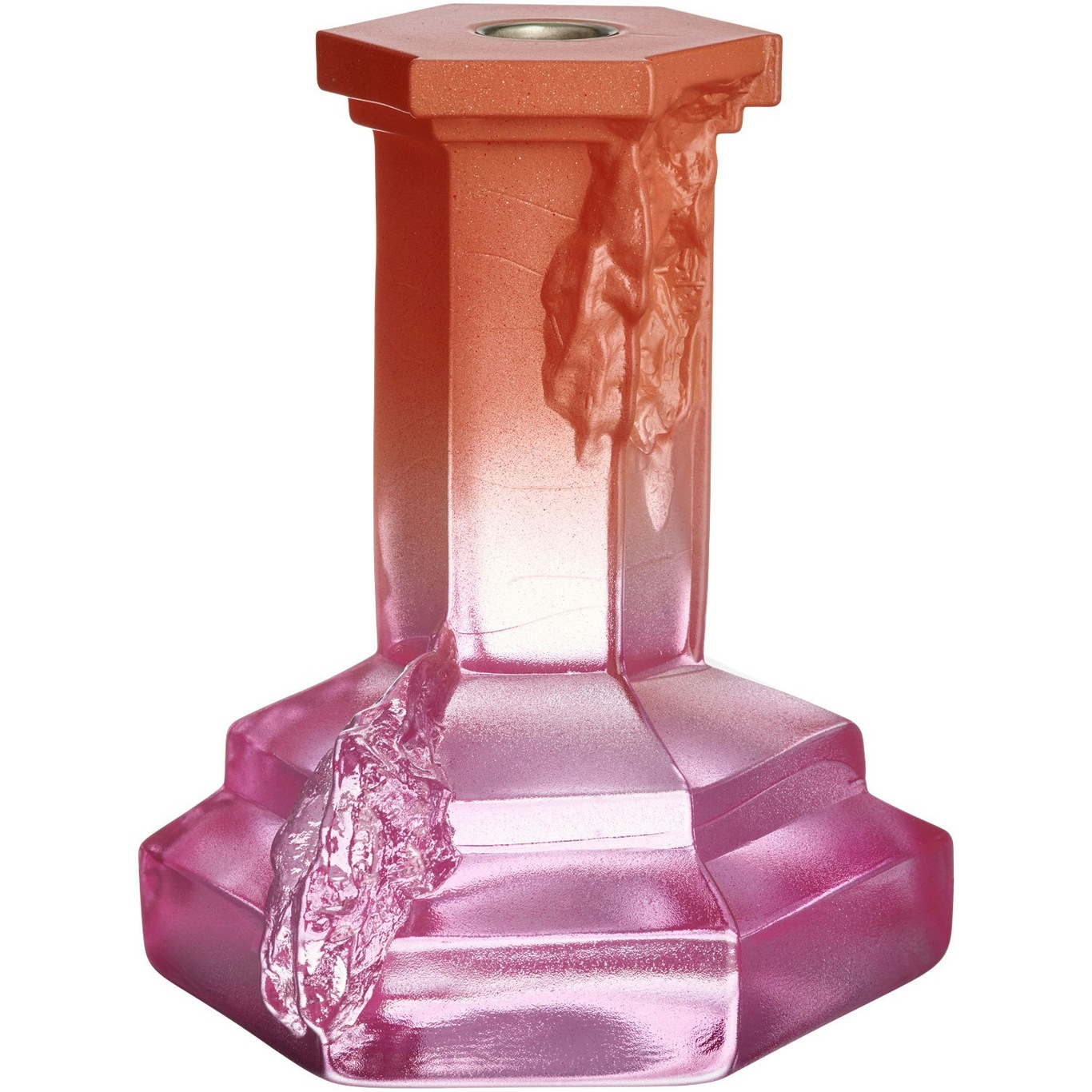 Rocky Baroque Candlestick 175 mm, Spicy Rose