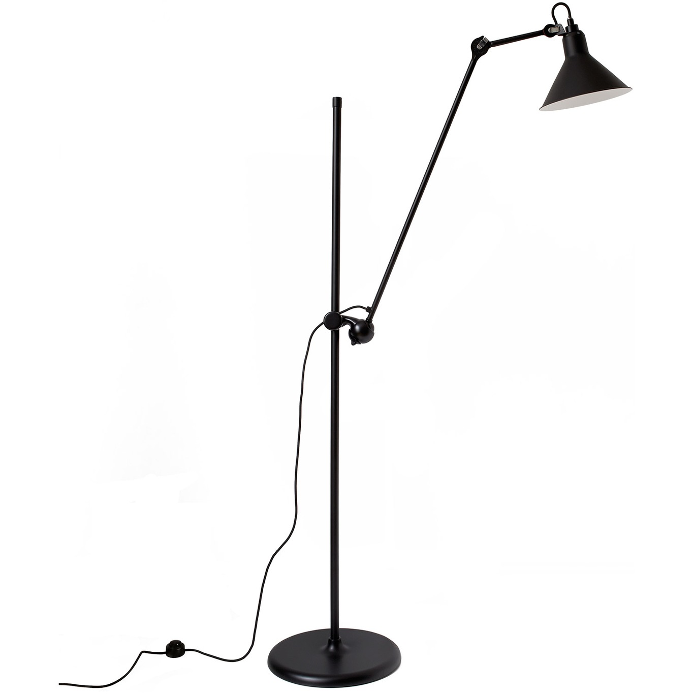 La Lampe Gras N°215 Floor Lamp, Black