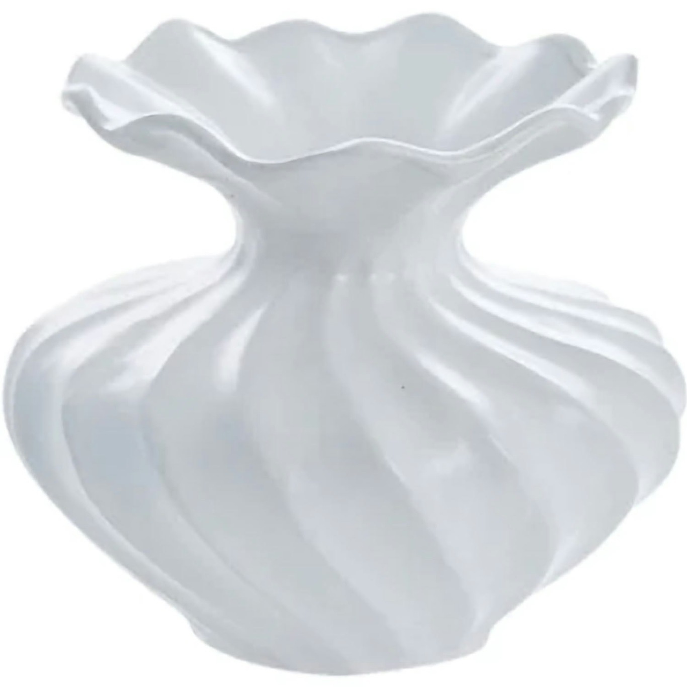 Susille Vase 14 cm, White