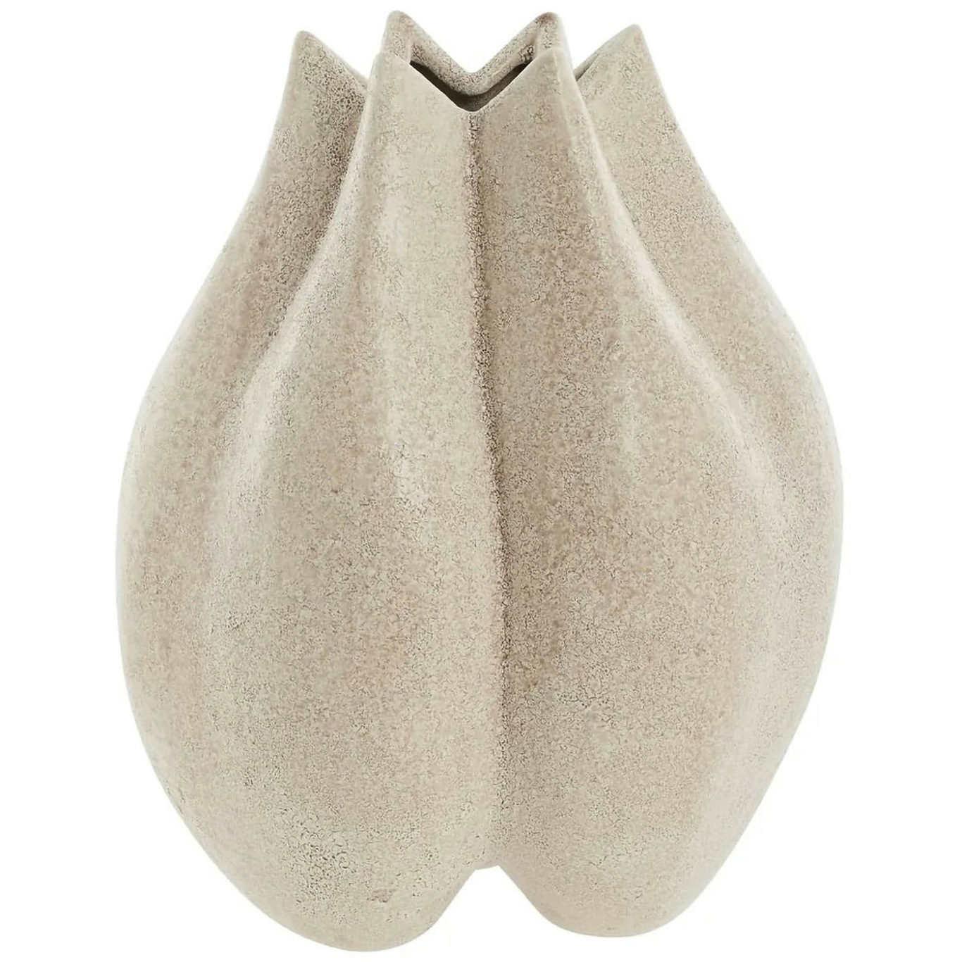 Valona Vase Stoneware 30 cm, Linen