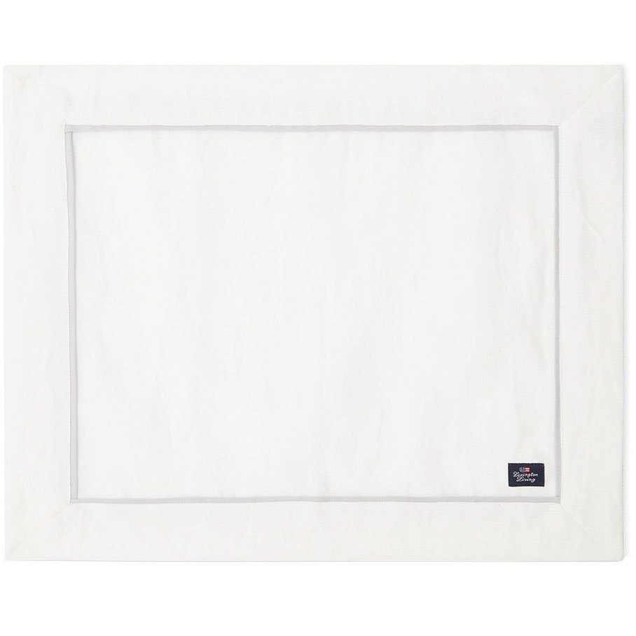 Cotton/Linen Twill Placemat 40x50 cm, White