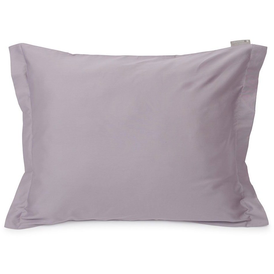 Hotel Cotton Sateen Pillowcase 65x65 cm, Soft Purple