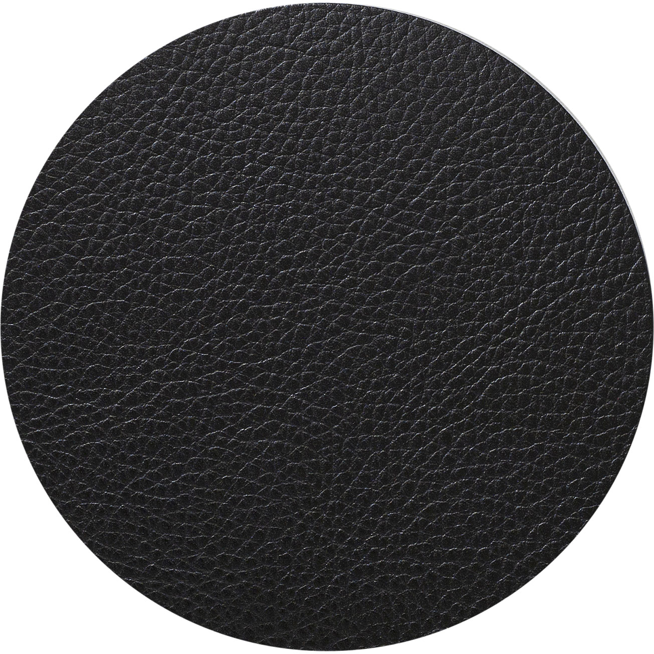 Circle Coaster Serene 10 cm, Black
