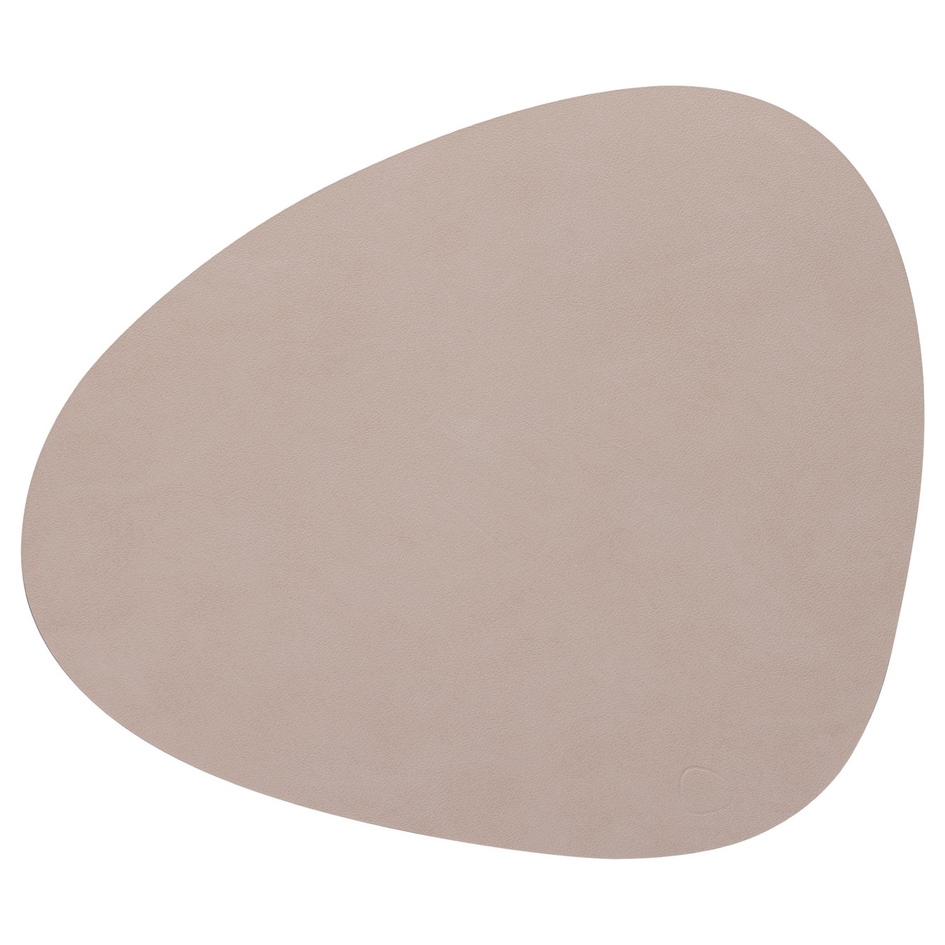 Curve L Table Mat Nupo 37x44 cm, Clay Brown