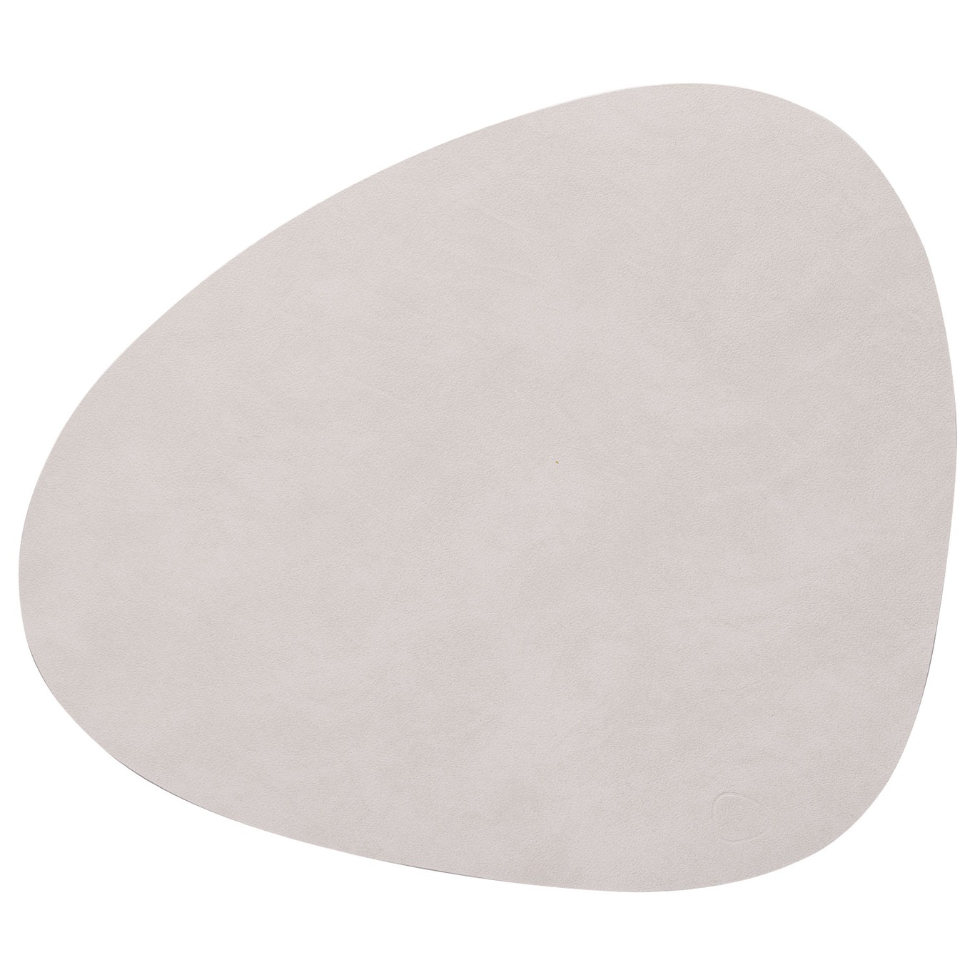 Curve L Table Mat Nupo 37x44 cm, Oyster White