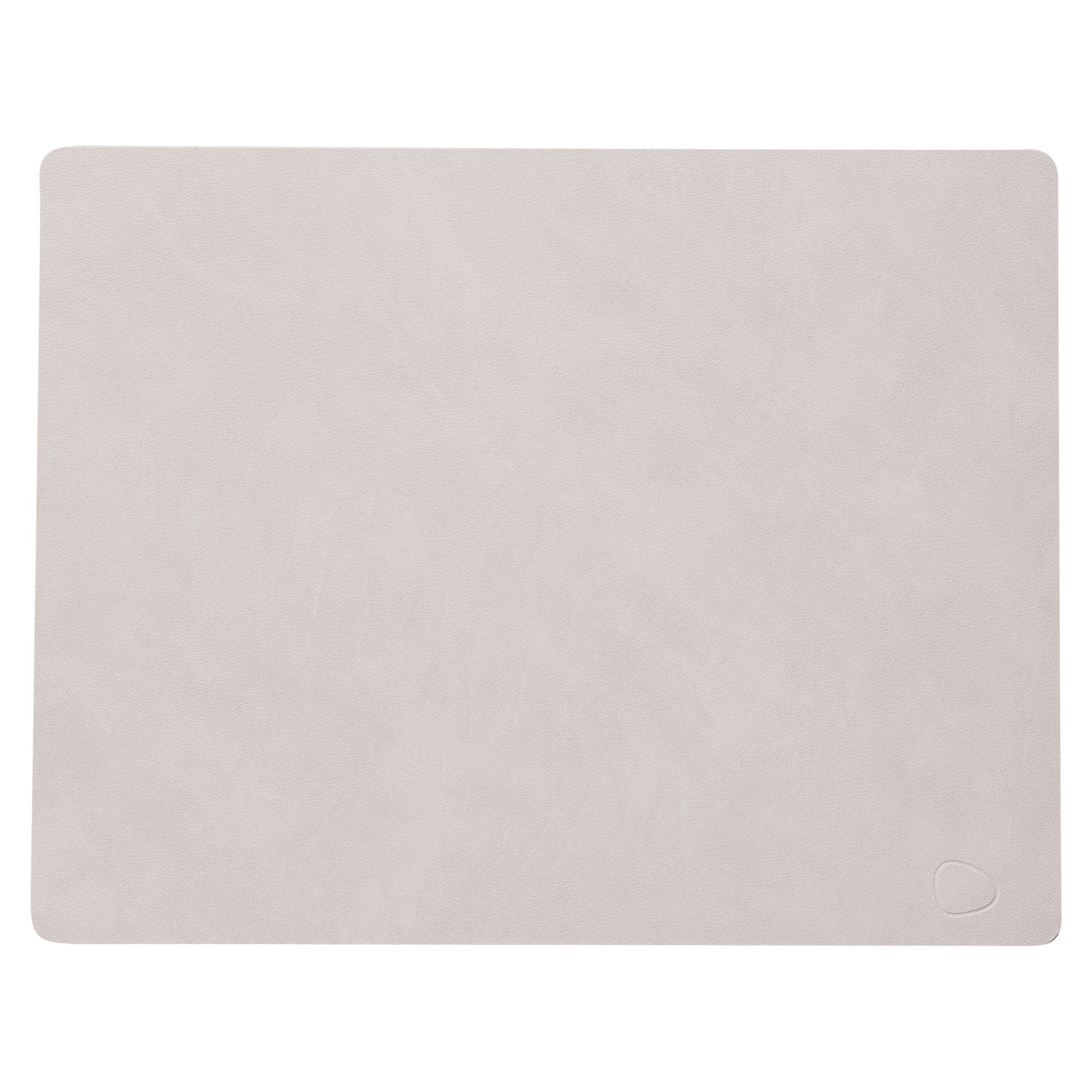 Square L Table Mat Nupo 35x45 cm, Oyster White