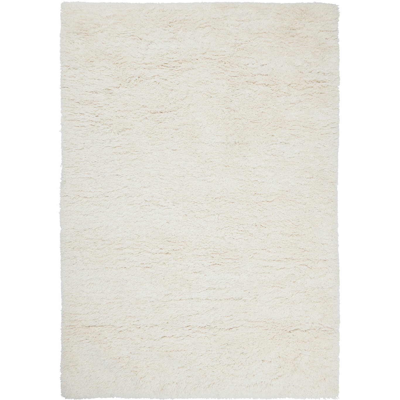 Vantaa Wool Rug White, 140x240 cm