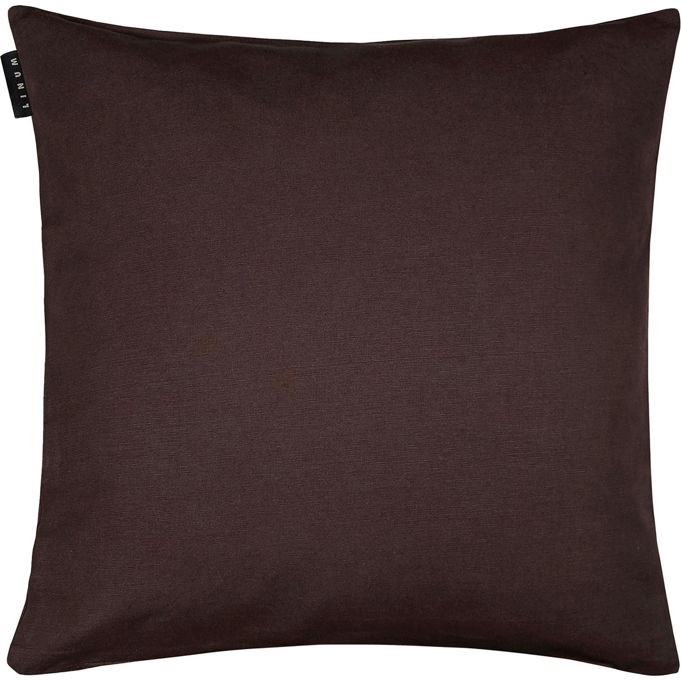 Annabell Cushion Cover 50x50 cm, Dark Brown