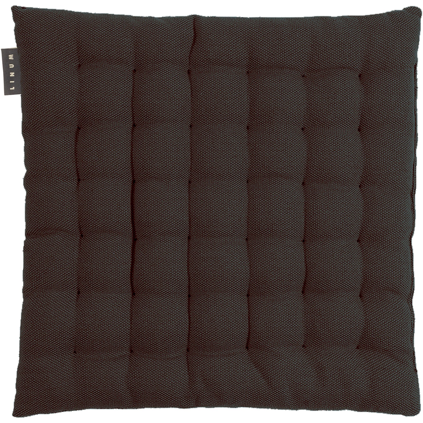 Pepper Seat Cushion 40x40 cm, Black Melange