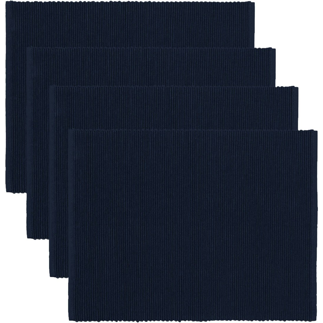 Uni Placemat 35x46 cm 4-pack, Dark Navy Blue