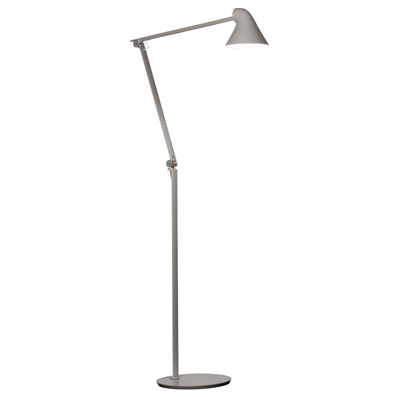 NJP Floor Lamp, Light Grey