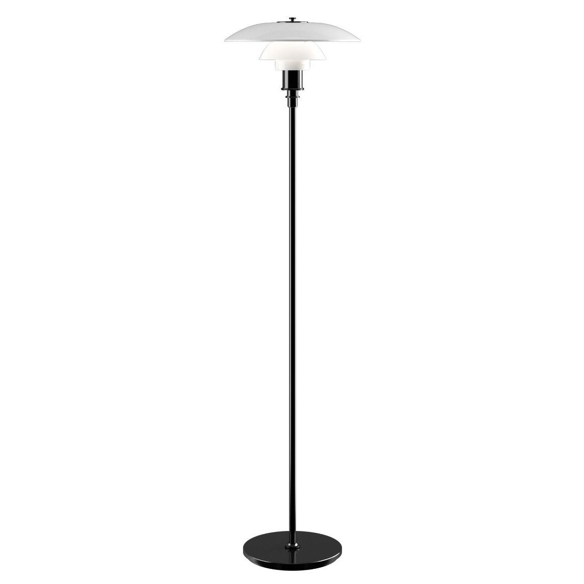 PH 3½-2½ Floor Lamp, Black