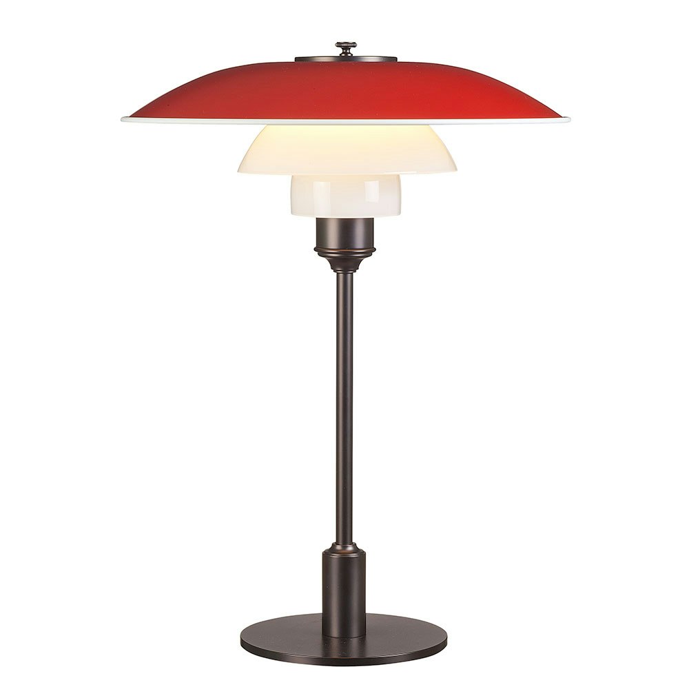 PH 3½-2½ Table Lamp, Red