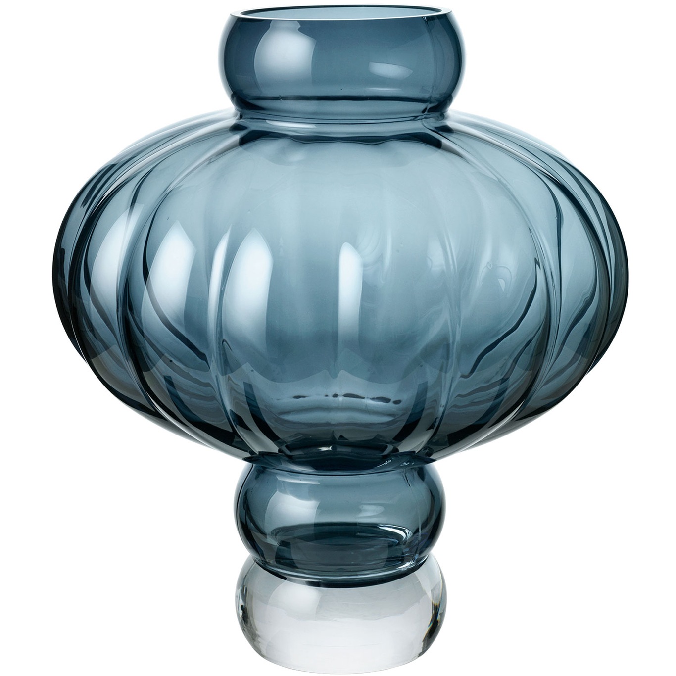 Balloon 03 Vase 40 cm, Blue