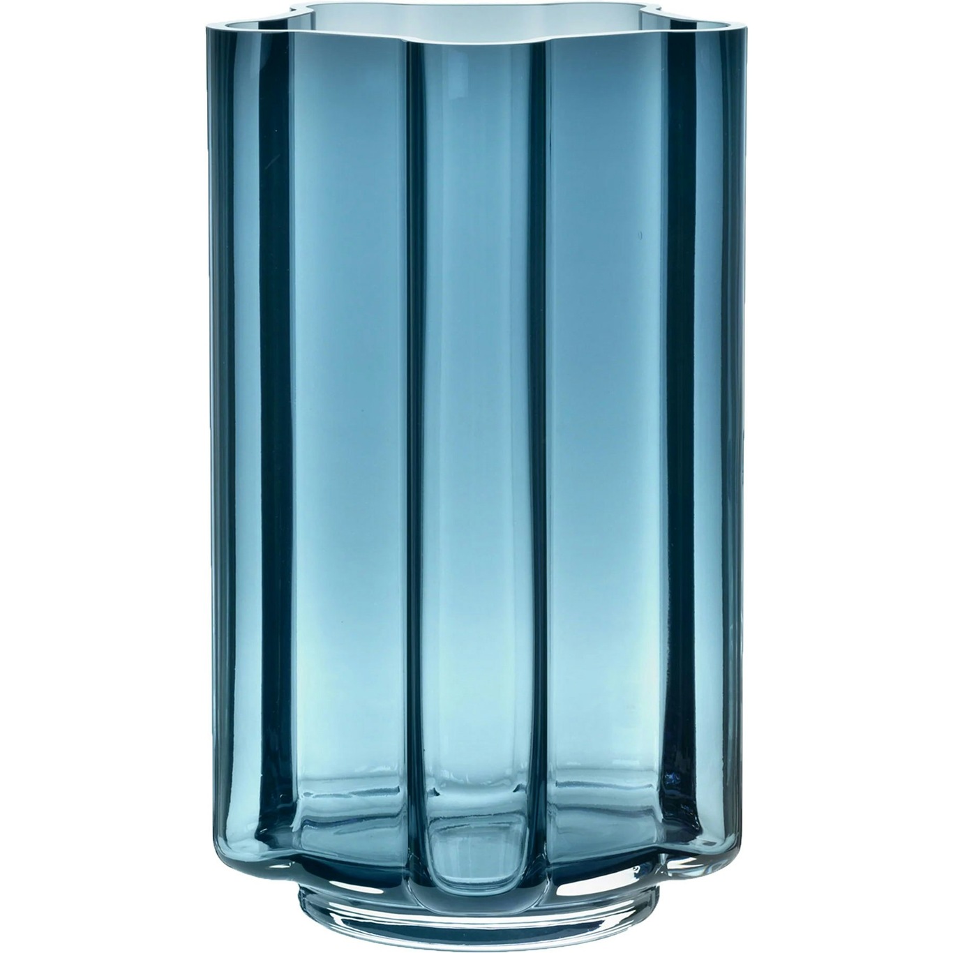 Funki Rounded Vase 34 cm, Blue