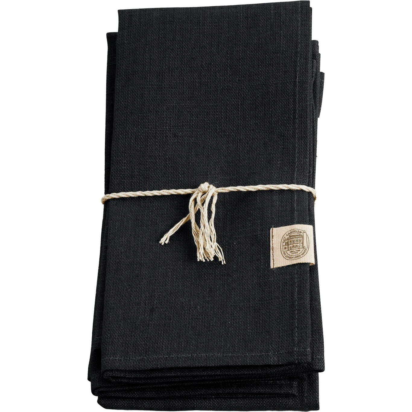 Classic Cloth Napkin 44x44 cm 4-pack, Black