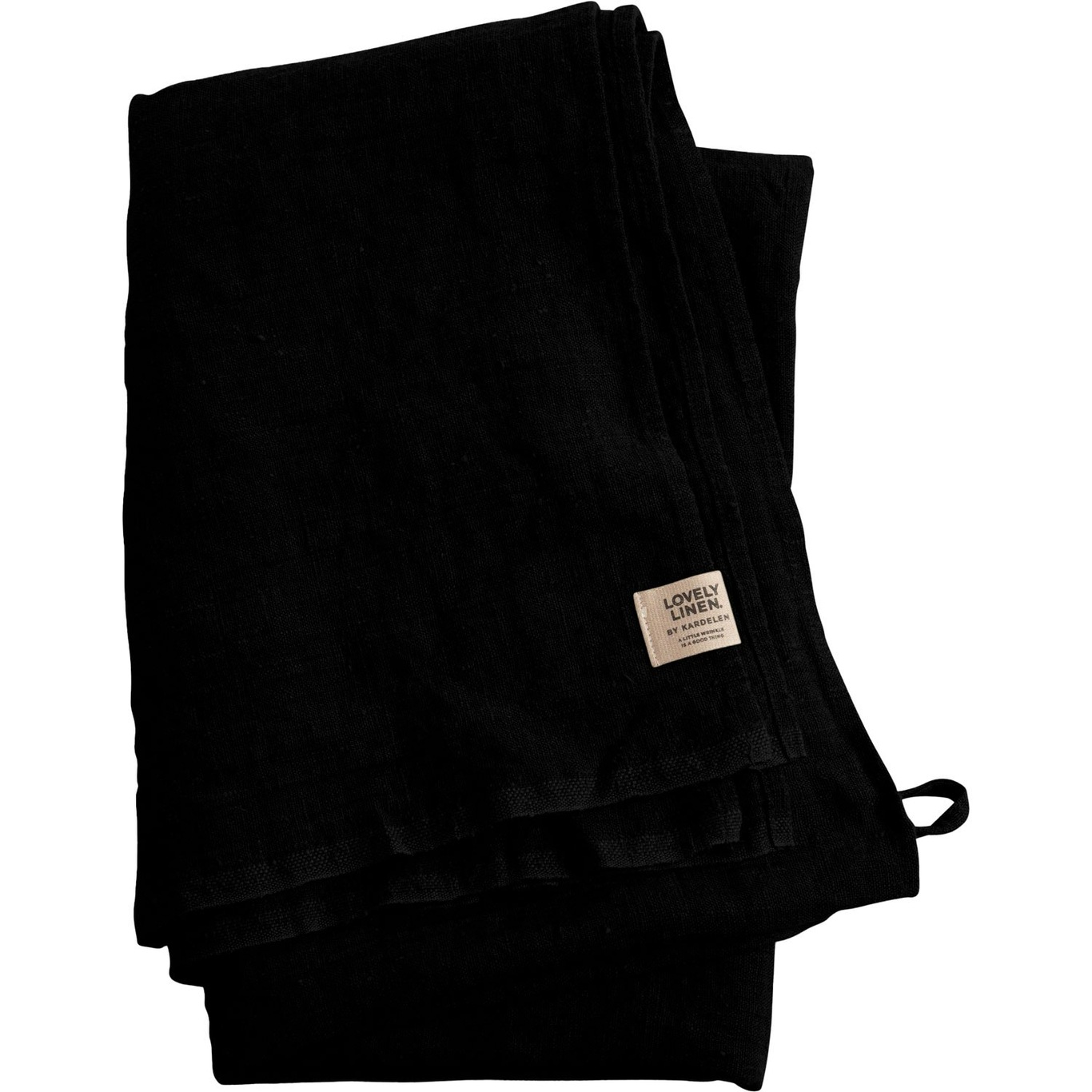 Lovely Hamam Towel 90x145 cm, Black