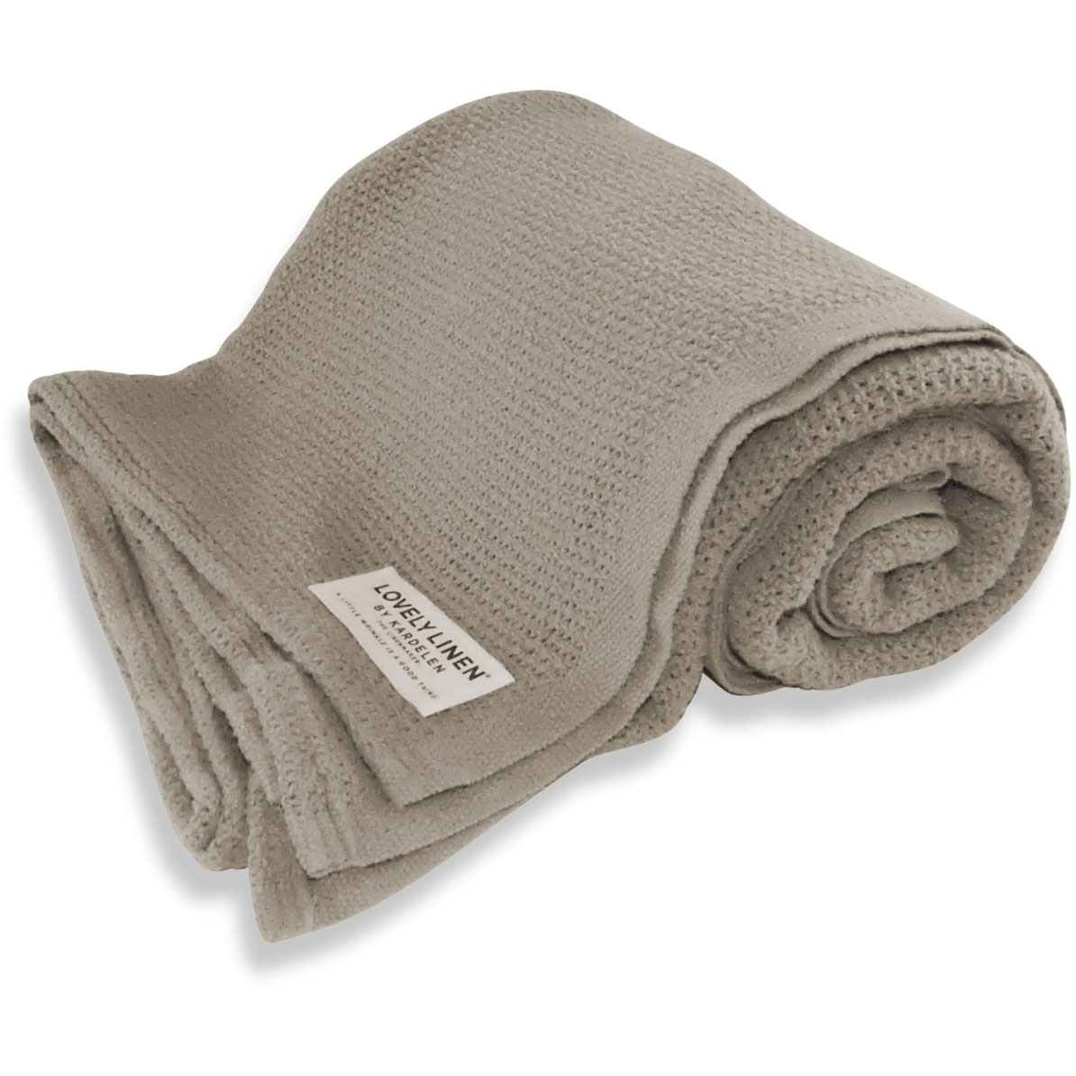 Lovely Blanket Cotton 150x220 cm, Stone