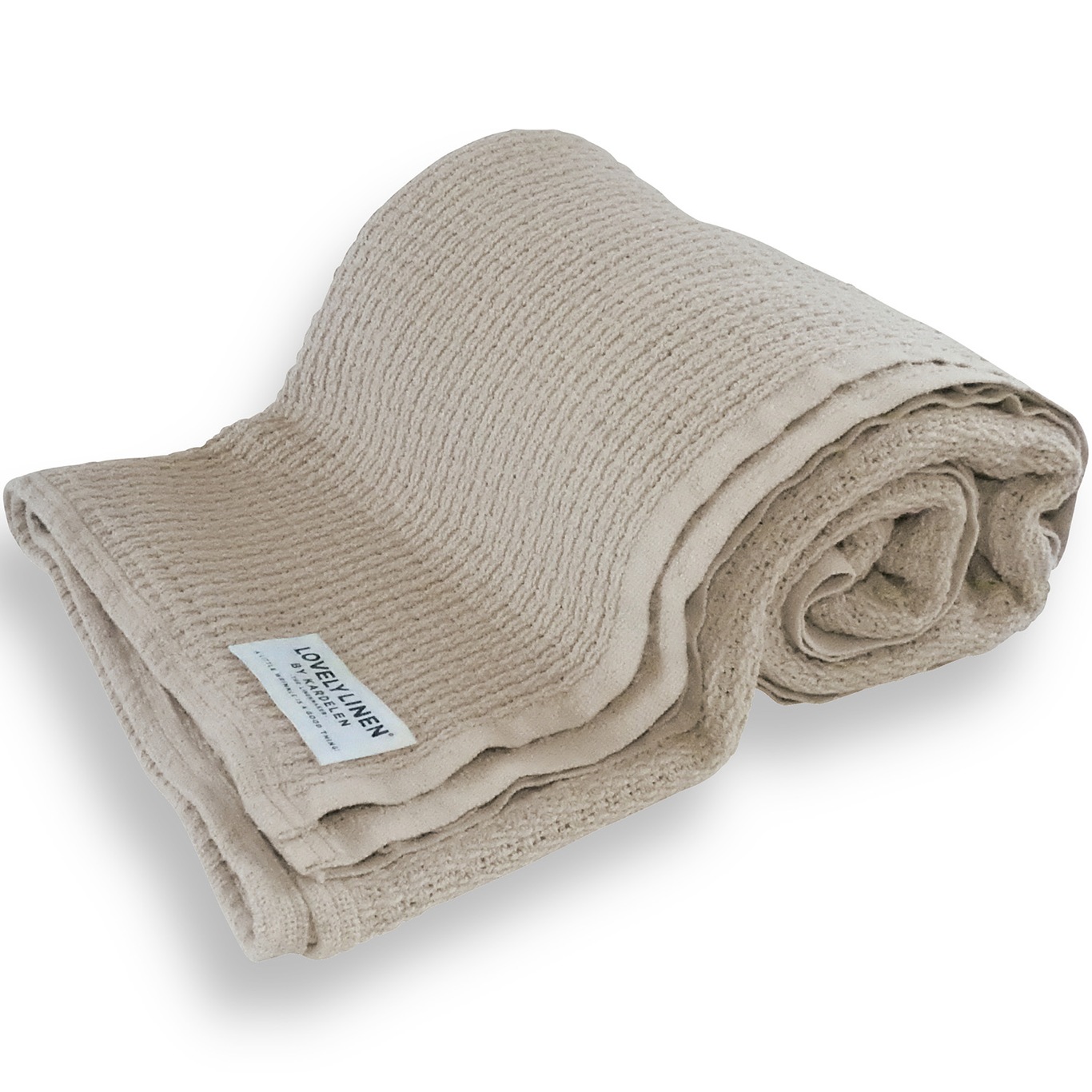 Lovely Blanket Cotton 150x220 cm, Natural