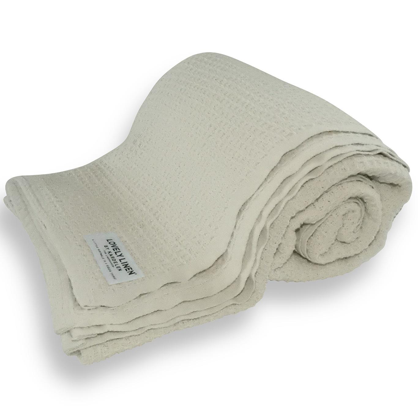 Lovely Blanket Cotton 150x220 cm, Off-white