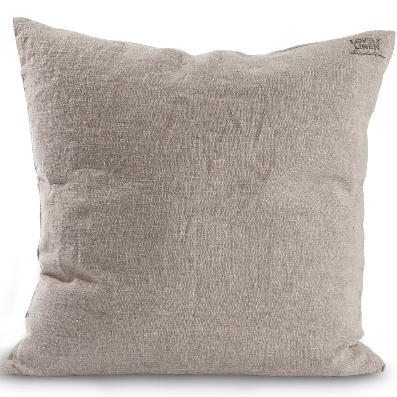 Lovely Cushion Cover 50x50 cm, Natural Beige