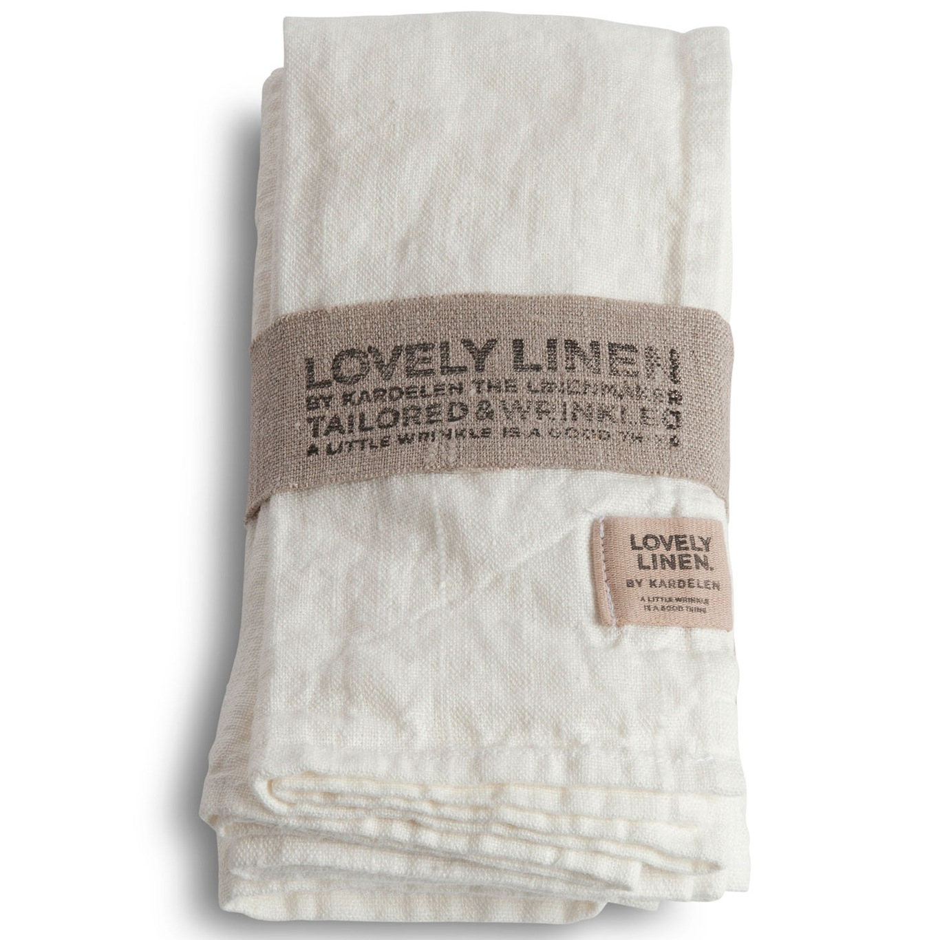 Lovely Napkins Linen 4-pack, Off-white