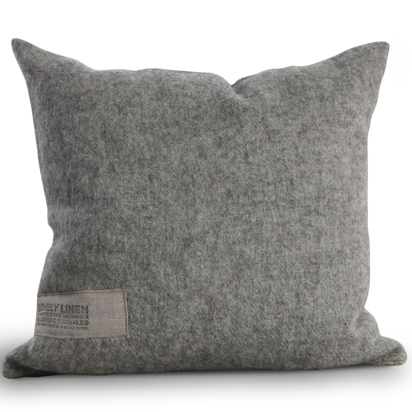 Lovely Cushion Cover Wool 50x50 cm, Natural Beige