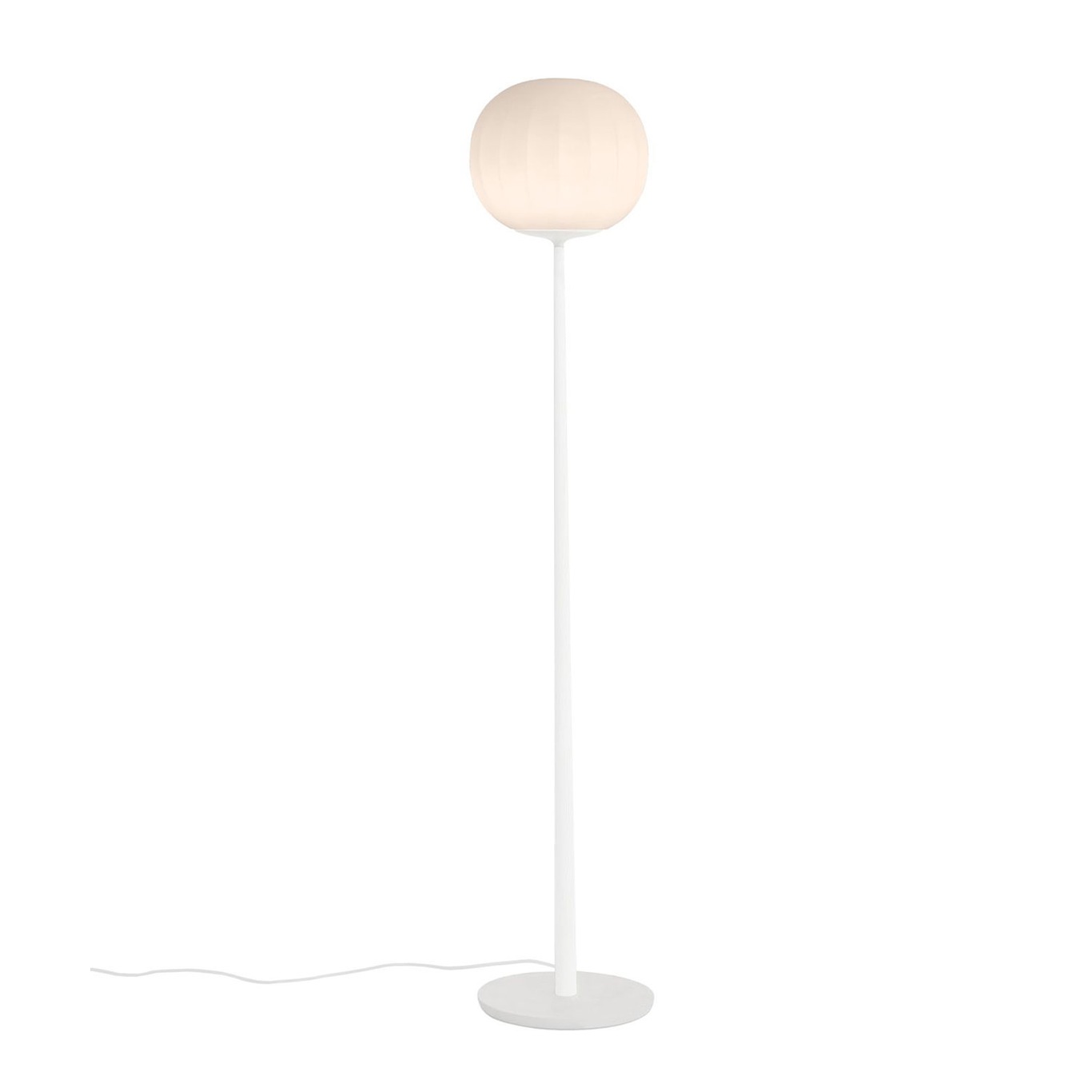 Lita Floor Lamp 30 cm, White / Opal Glass