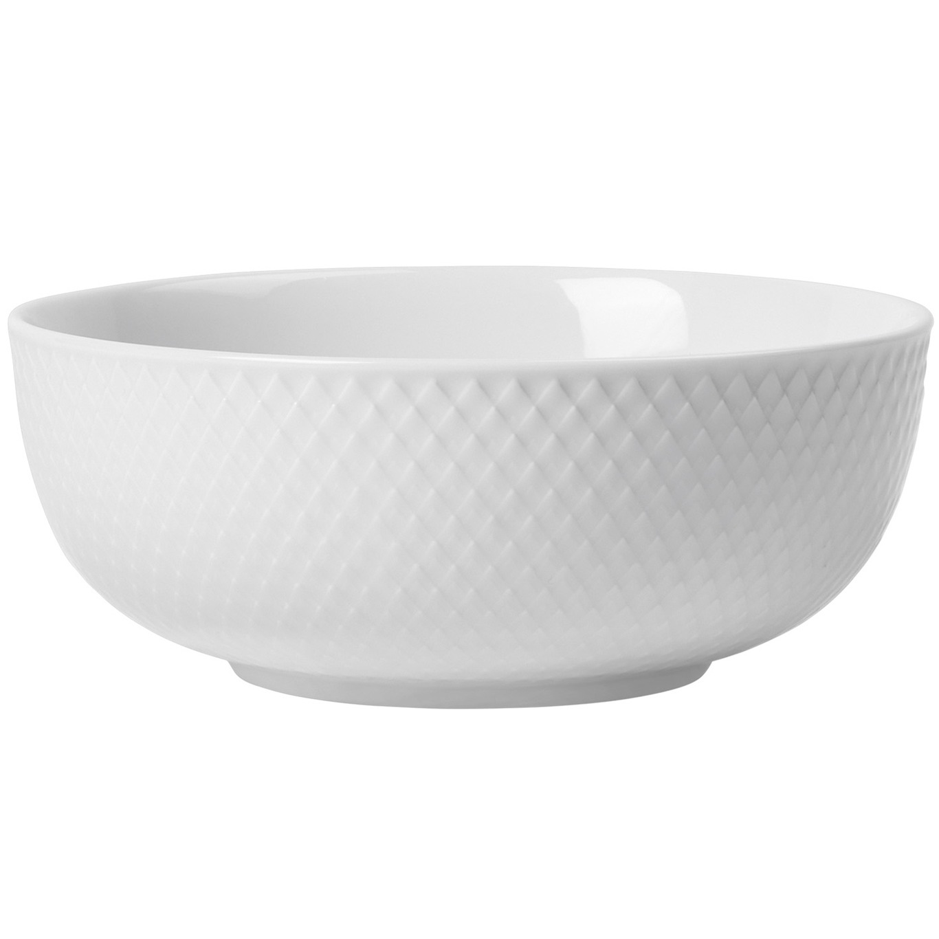 Rhombe Bowl Ø15,5 cm, White