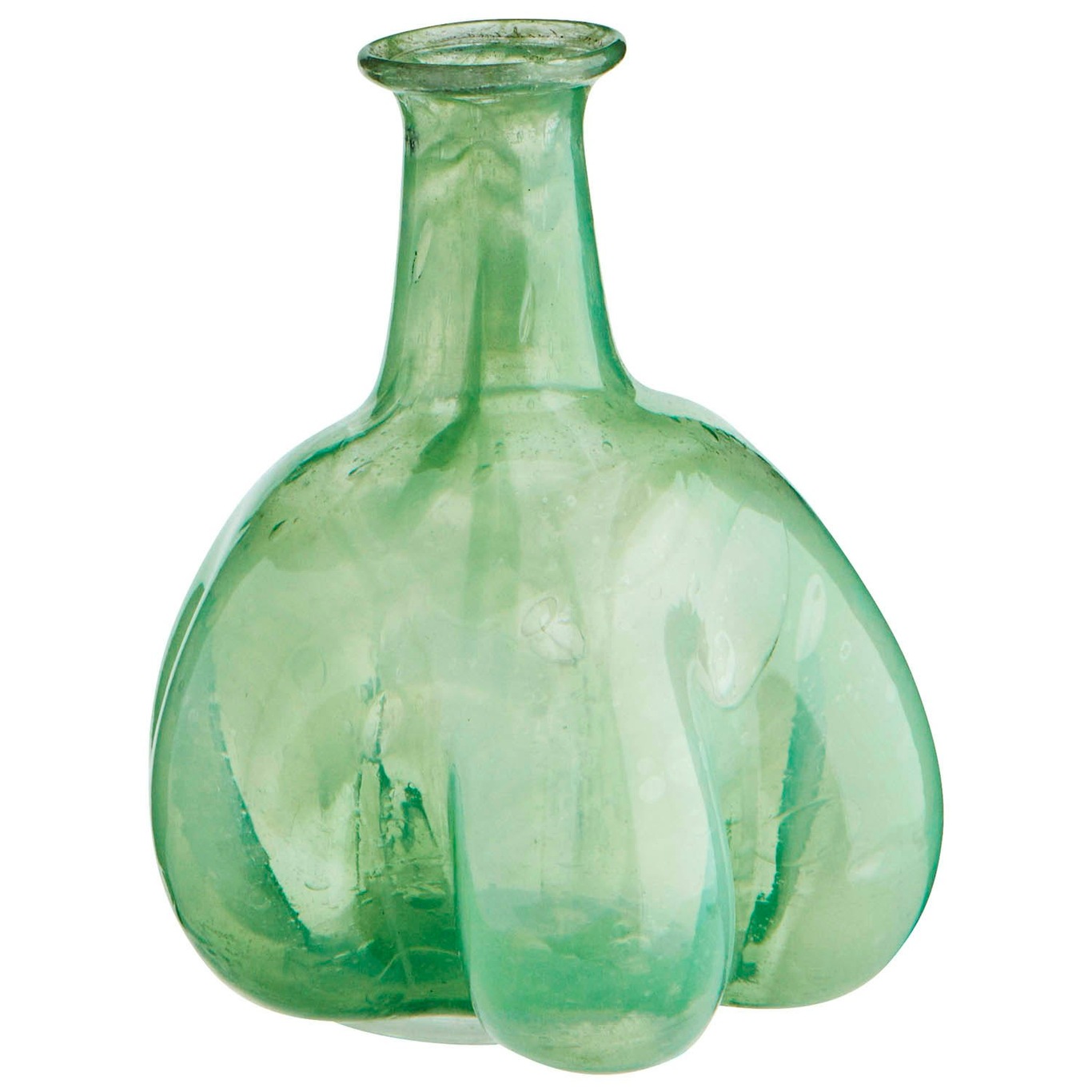 Vase Recycled Glass, Green