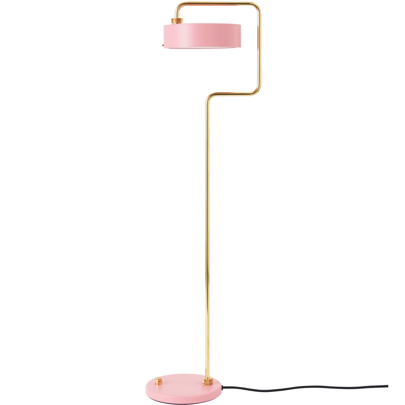 Petite Machine Floor Lamp, Light Pink