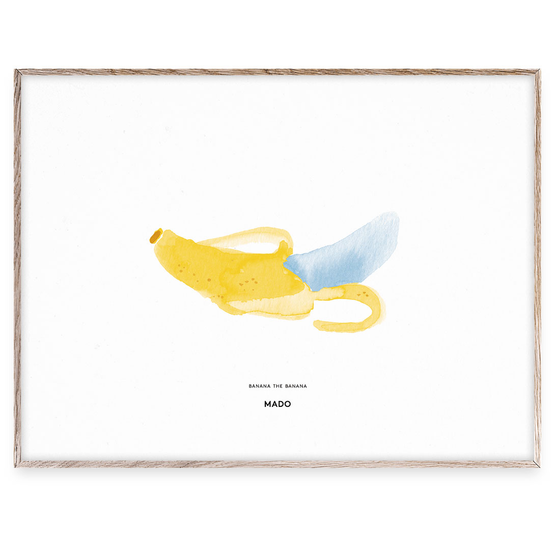 Banana the Banana Poster, 30x40 cm