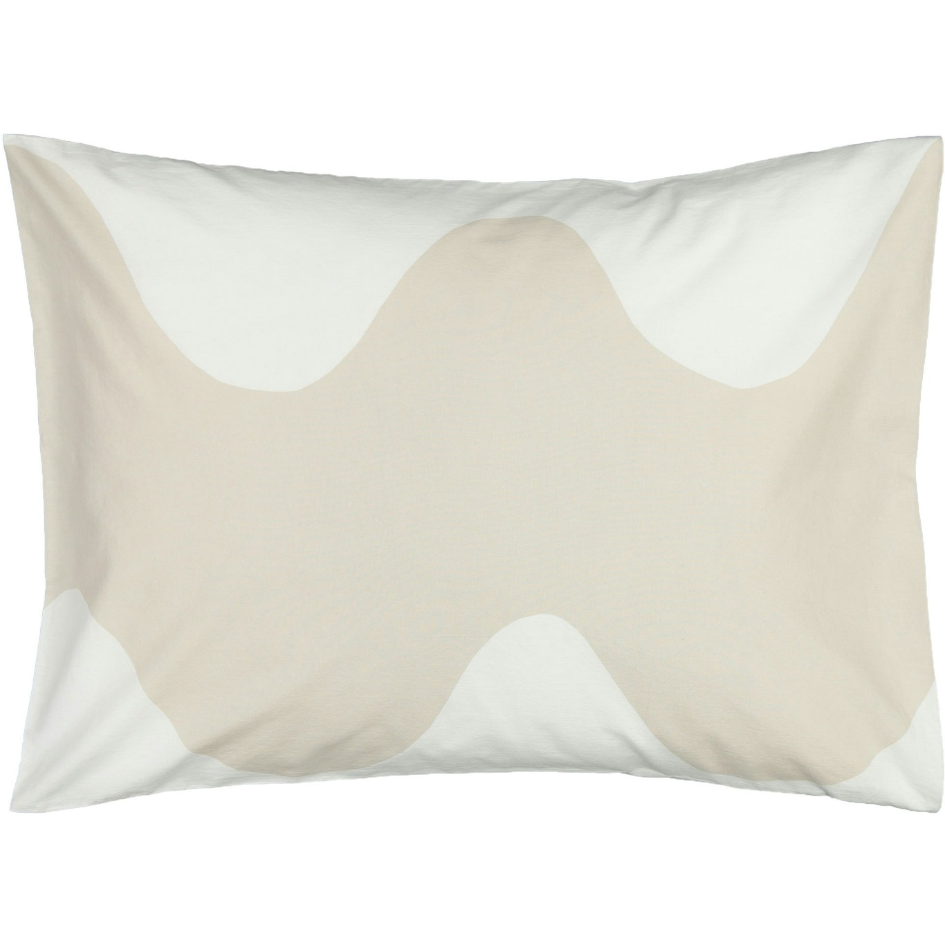 Lokki Pillowcase 50x60 cm, Beige / White