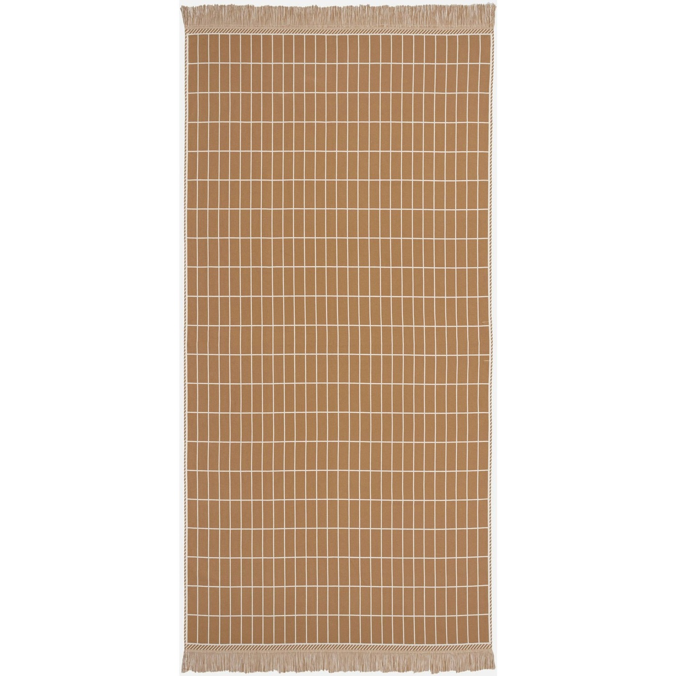 Pieni Tiiliskivi Towel Hamam Brown / Off-white, 70x150 cm