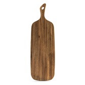 Aida Raw Cutting Board 32x22x1,5 cm S - Chopping Boards Teak Wood - 15454