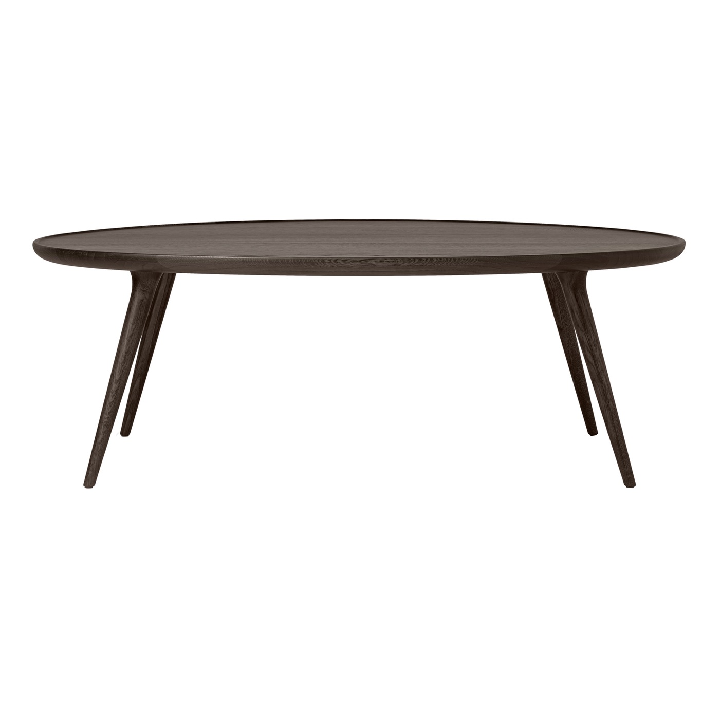 Accent Coffee Table Oval, Sirka Grey Stained Oak