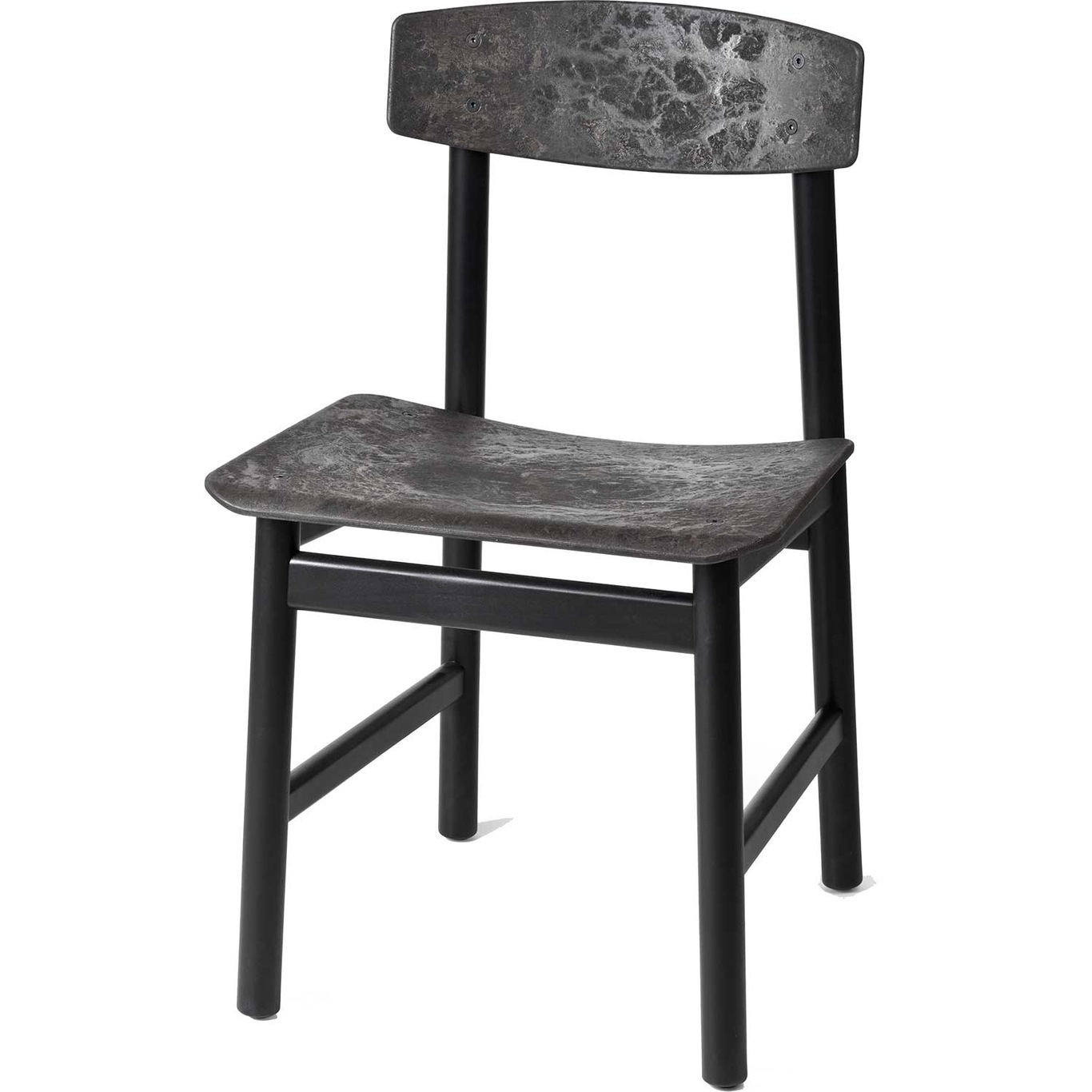 Conscious BM3162 Chair, Beech / Coffee Waste Black
