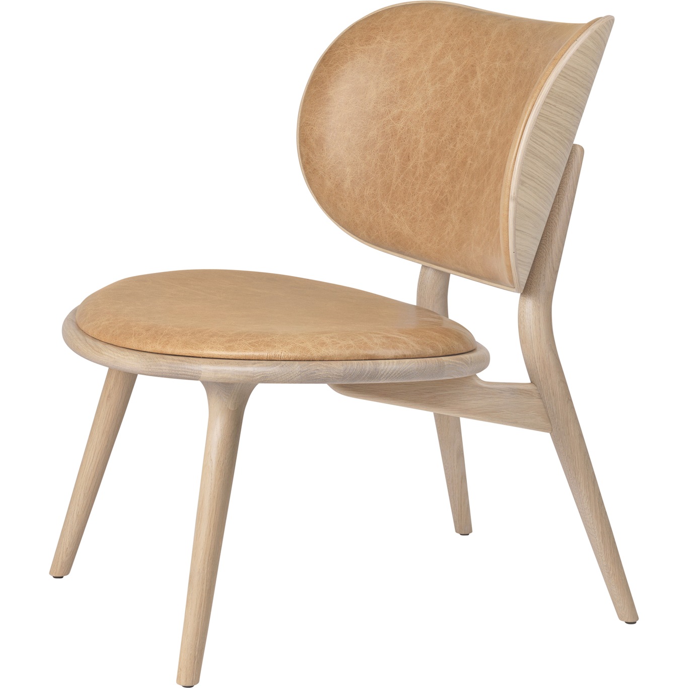The Lounge Chair, Matte Lacquered Oak