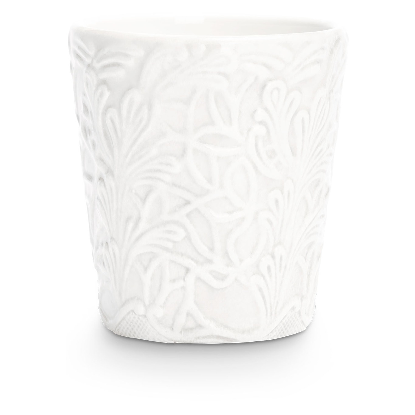 Lace Mug 30 cl, White