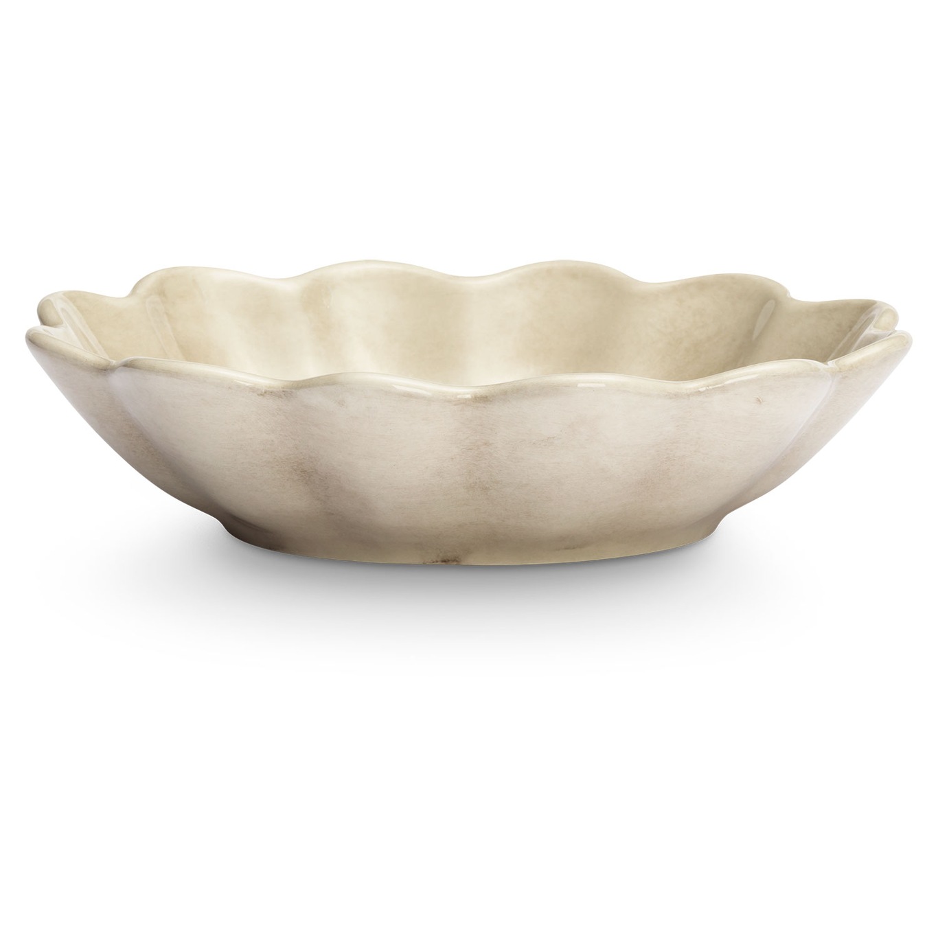 Oyster Bowl 16x18 cm, Sand