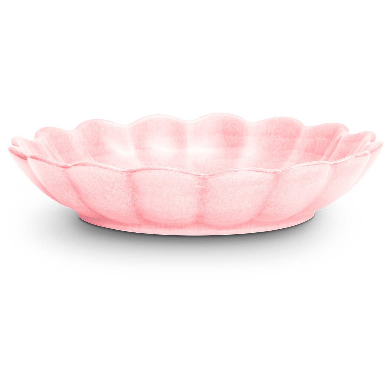 Oyster Bowl 24 cm, Light Pink