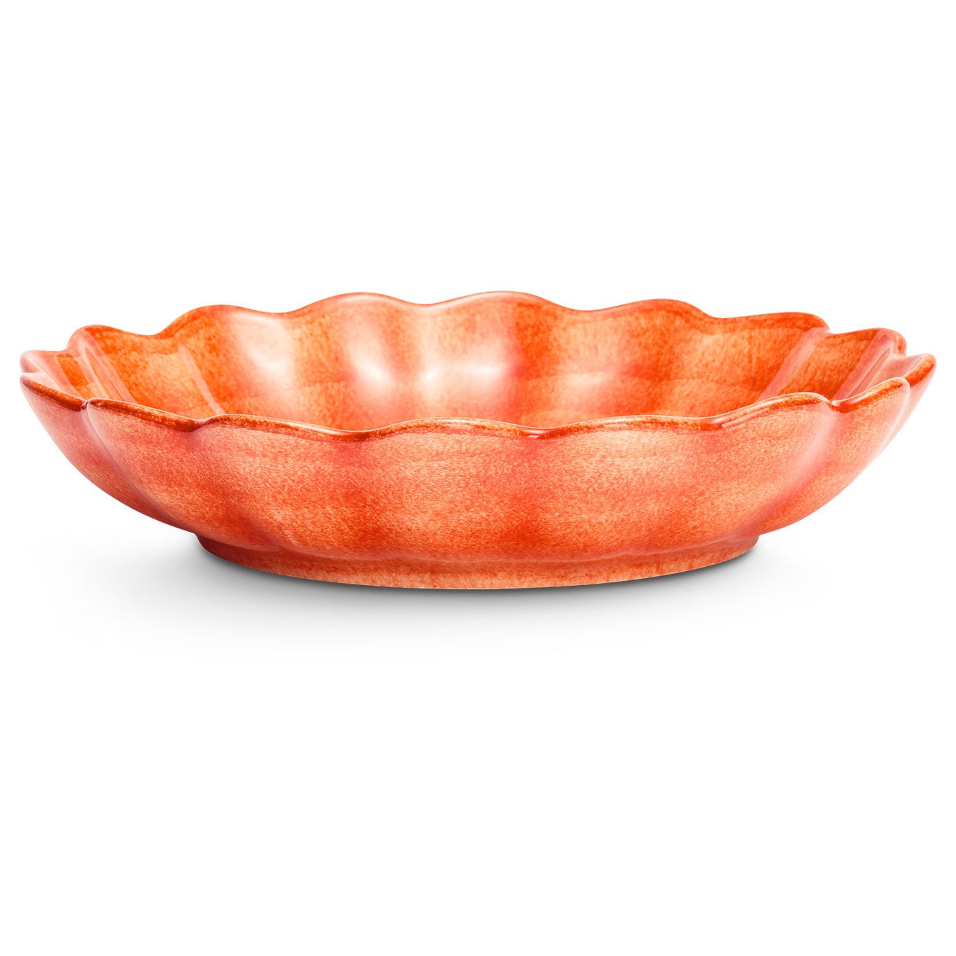 Oyster Bowl 24 cm, Orange
