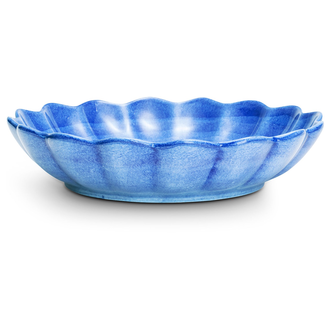 Oyster Bowl 31 cm, Light Blue