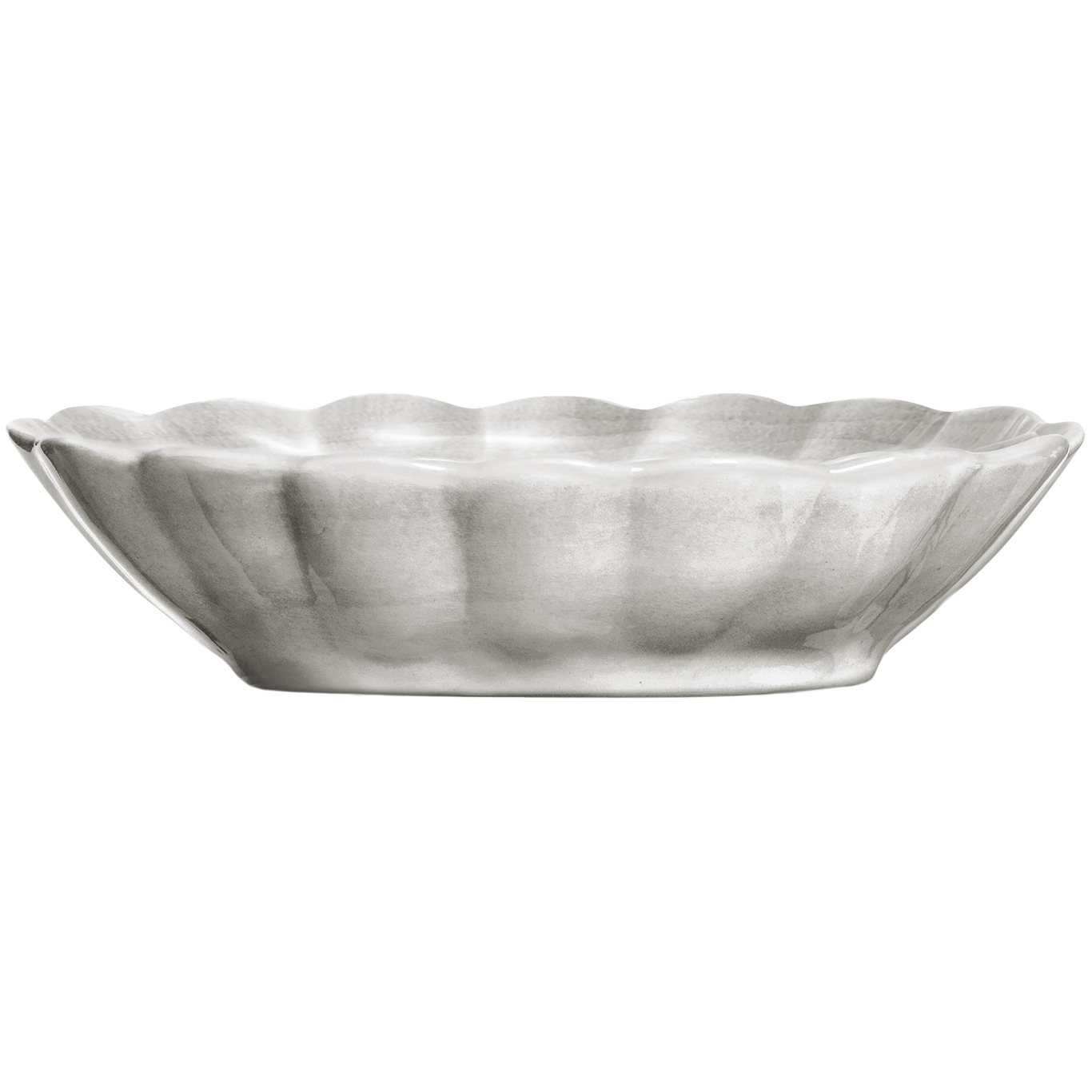 Oyster Bowl 75 cl, Grey