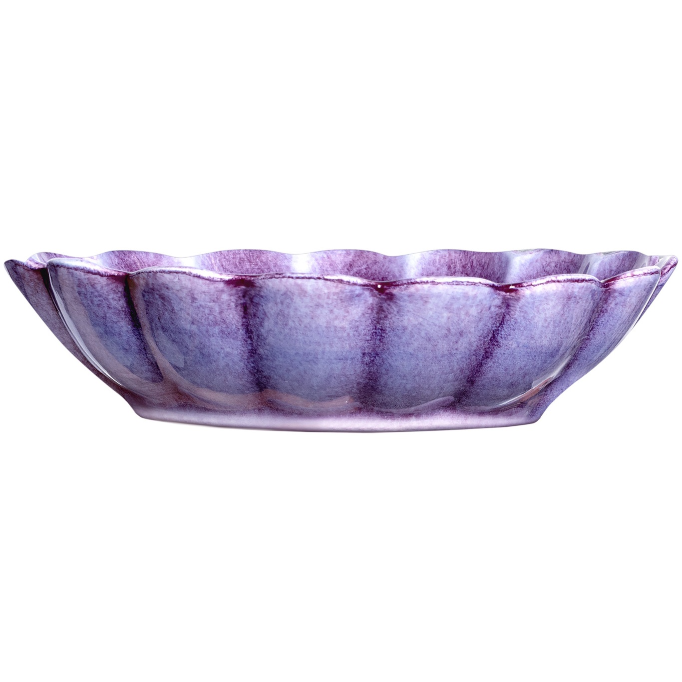 Oyster Bowl 75 cl, Purple